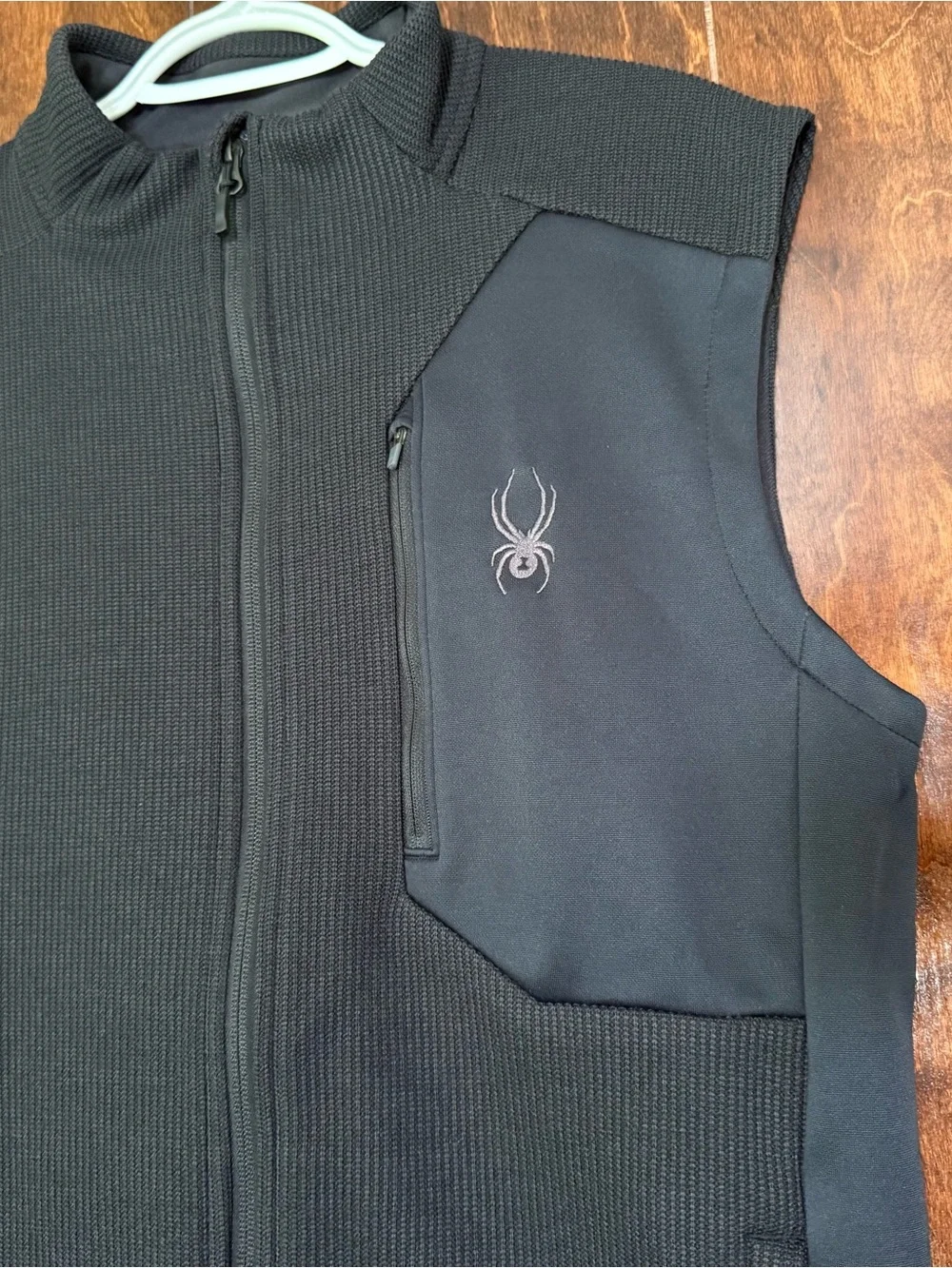 Spyder Bandit‎ Vest Men’s Medium Black Performance Fleece Full Zip NWT